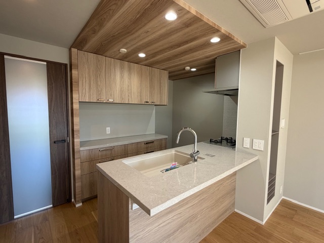 こだわったキッチンです。