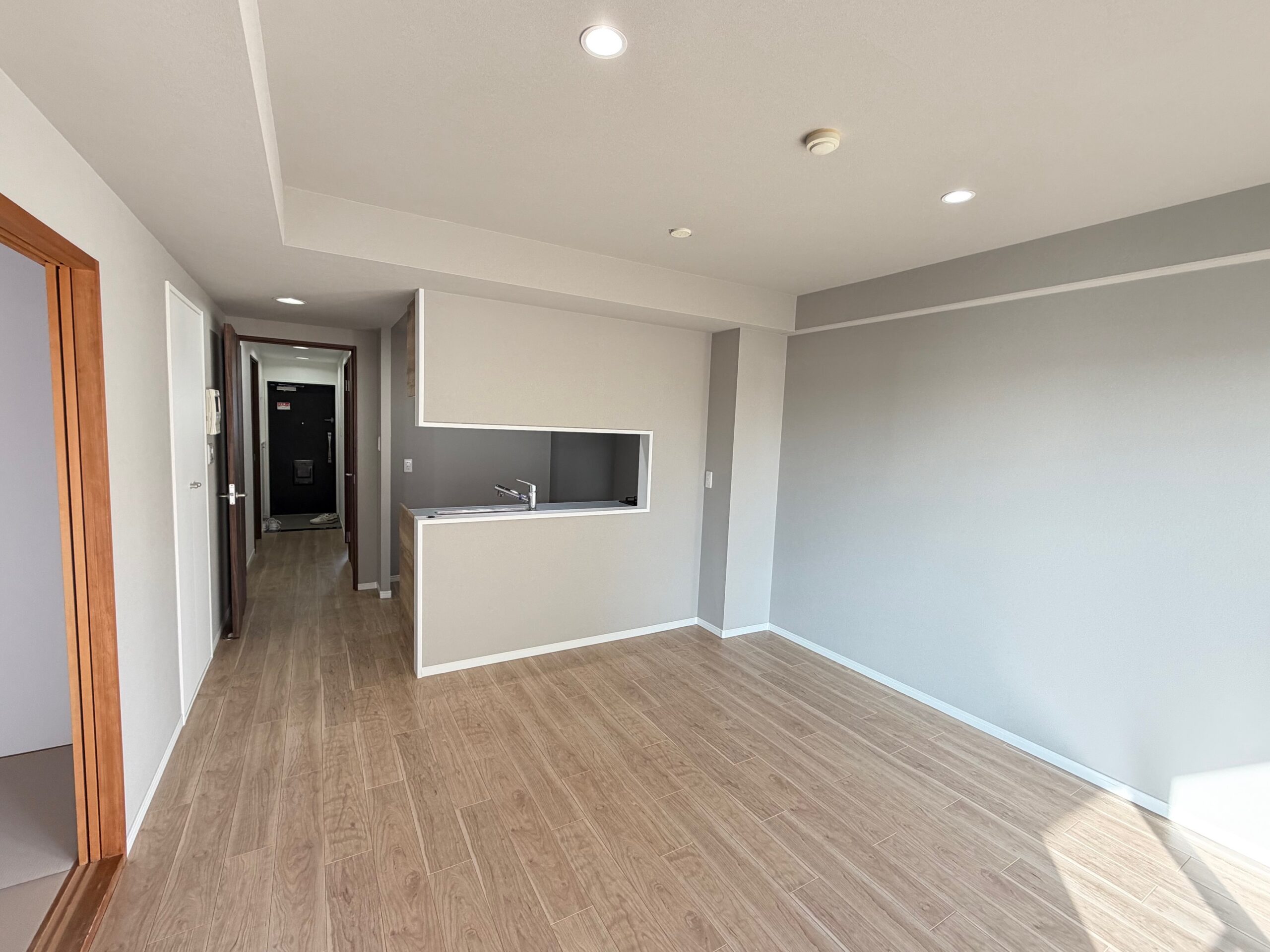 リビングからキッチン